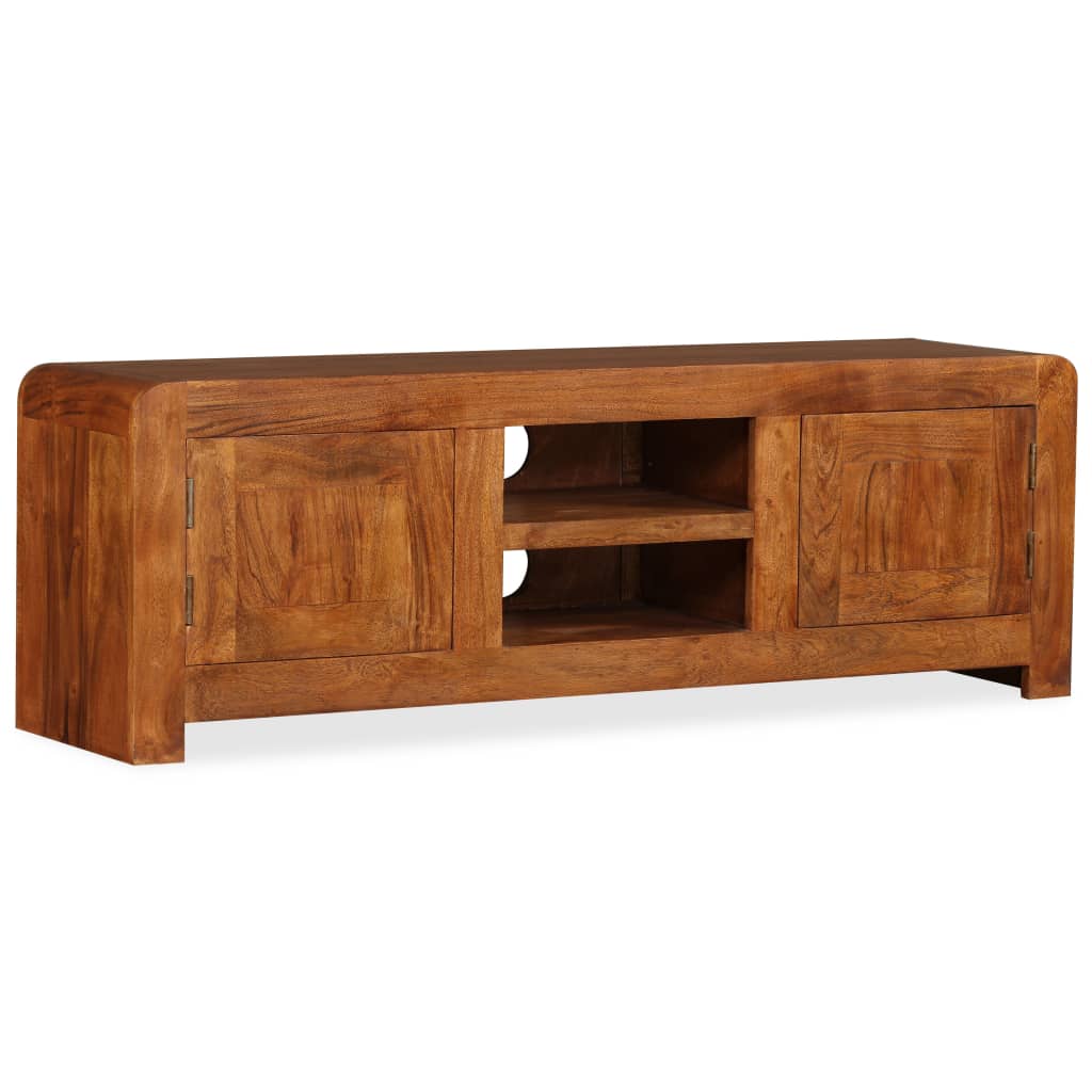 tv-stand-solid-wood-with-honey-finish-47-2-x11-8-x15-7 At Willow and Wine USA!