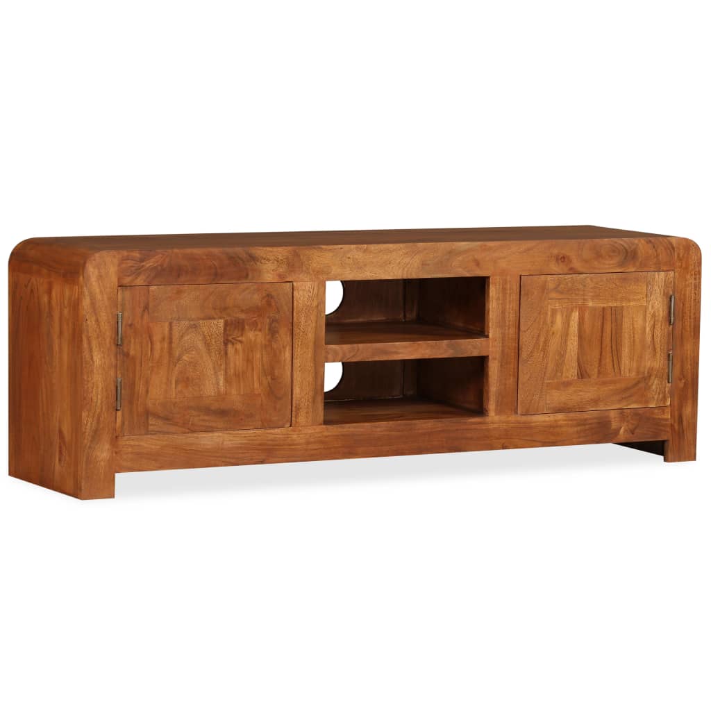 tv-stand-solid-wood-with-honey-finish-47-2-x11-8-x15-7 At Willow and Wine USA!