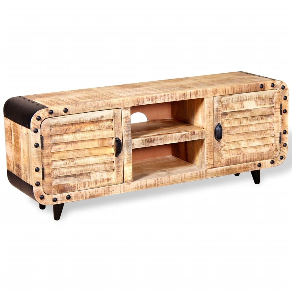 tv-stand-rough-mango-wood-47-2-x11-8-x19-7 At Willow and Wine USA!