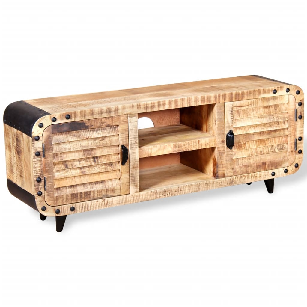 tv-stand-rough-mango-wood-47-2-x11-8-x19-7 At Willow and Wine USA!