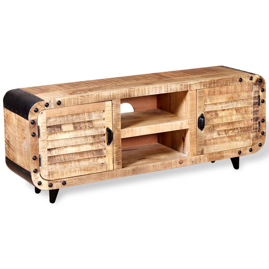 tv-stand-rough-mango-wood-47-2-x11-8-x19-7 At Willow and Wine USA!