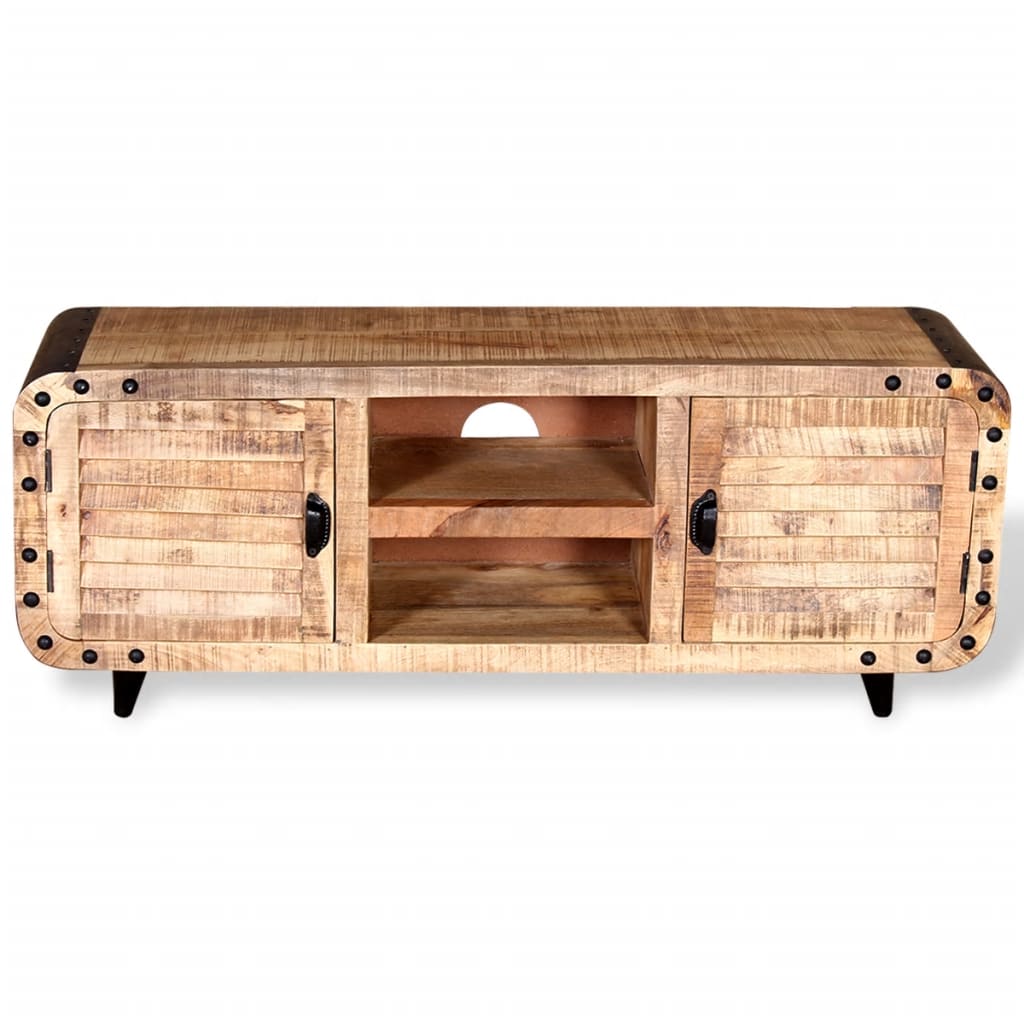 tv-stand-rough-mango-wood-47-2-x11-8-x19-7 At Willow and Wine USA!