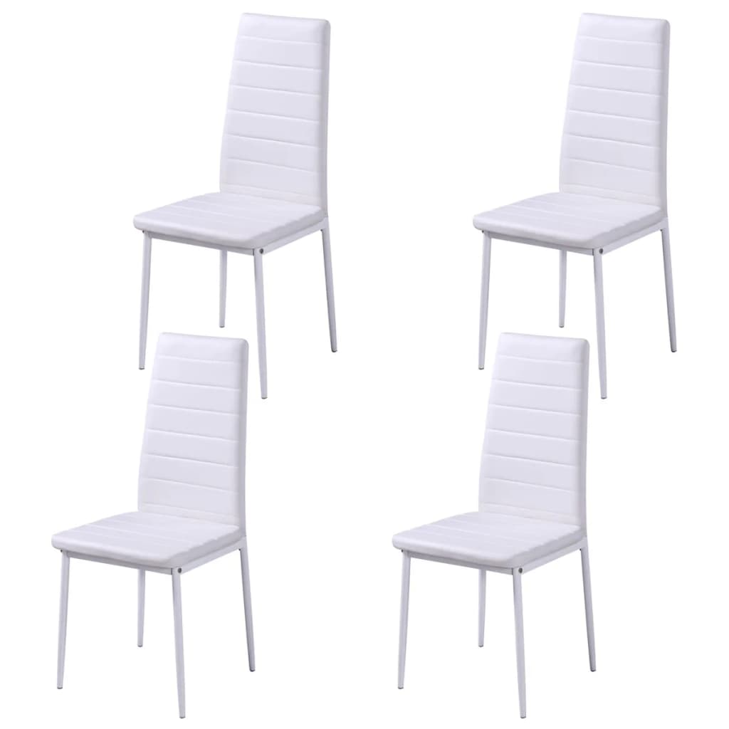 five-piece-dining-table-and-chair-set-black-and-white At Willow and Wine USA!