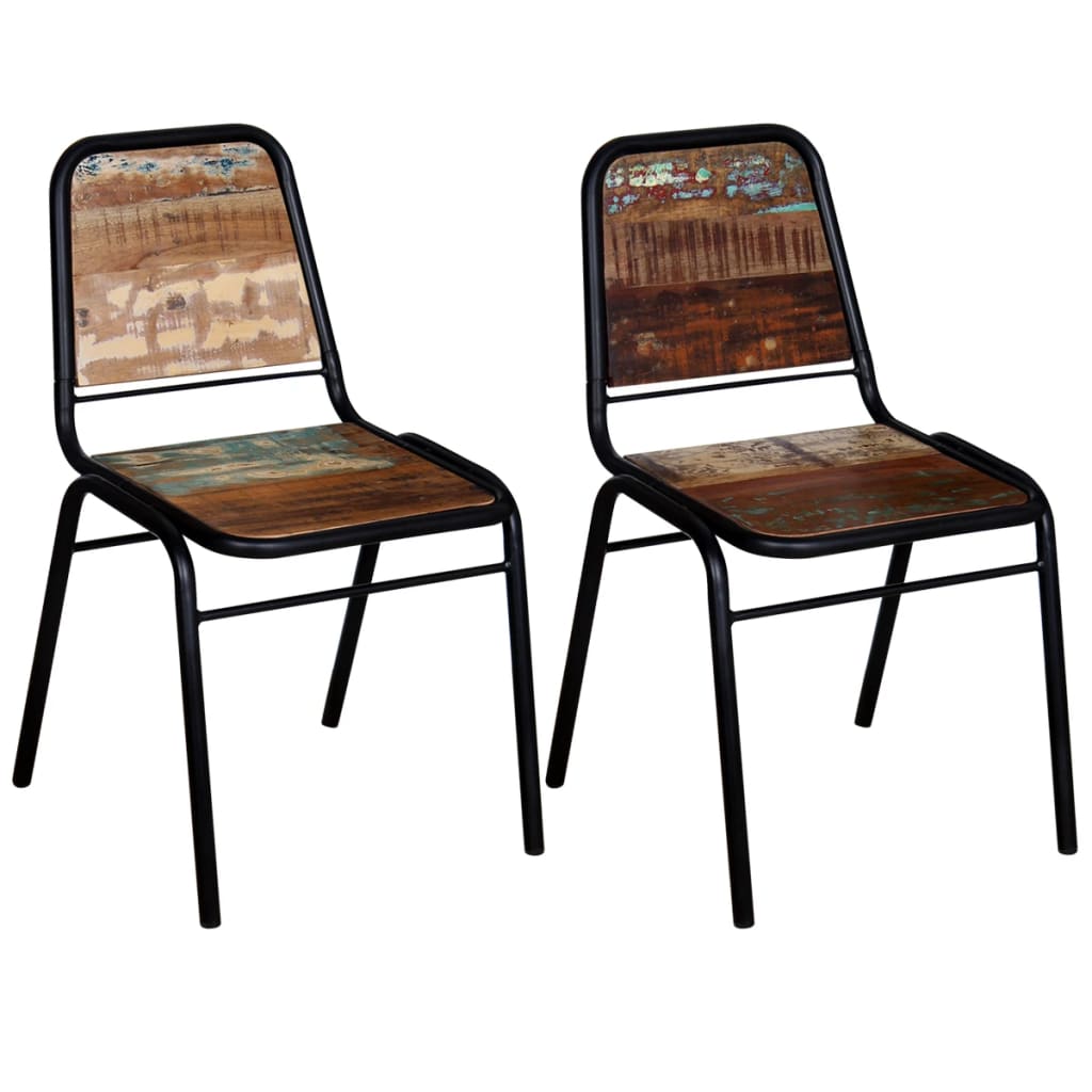 dining-chairs-2-pcs-solid-reclaimed-wood At Willow and Wine USA!