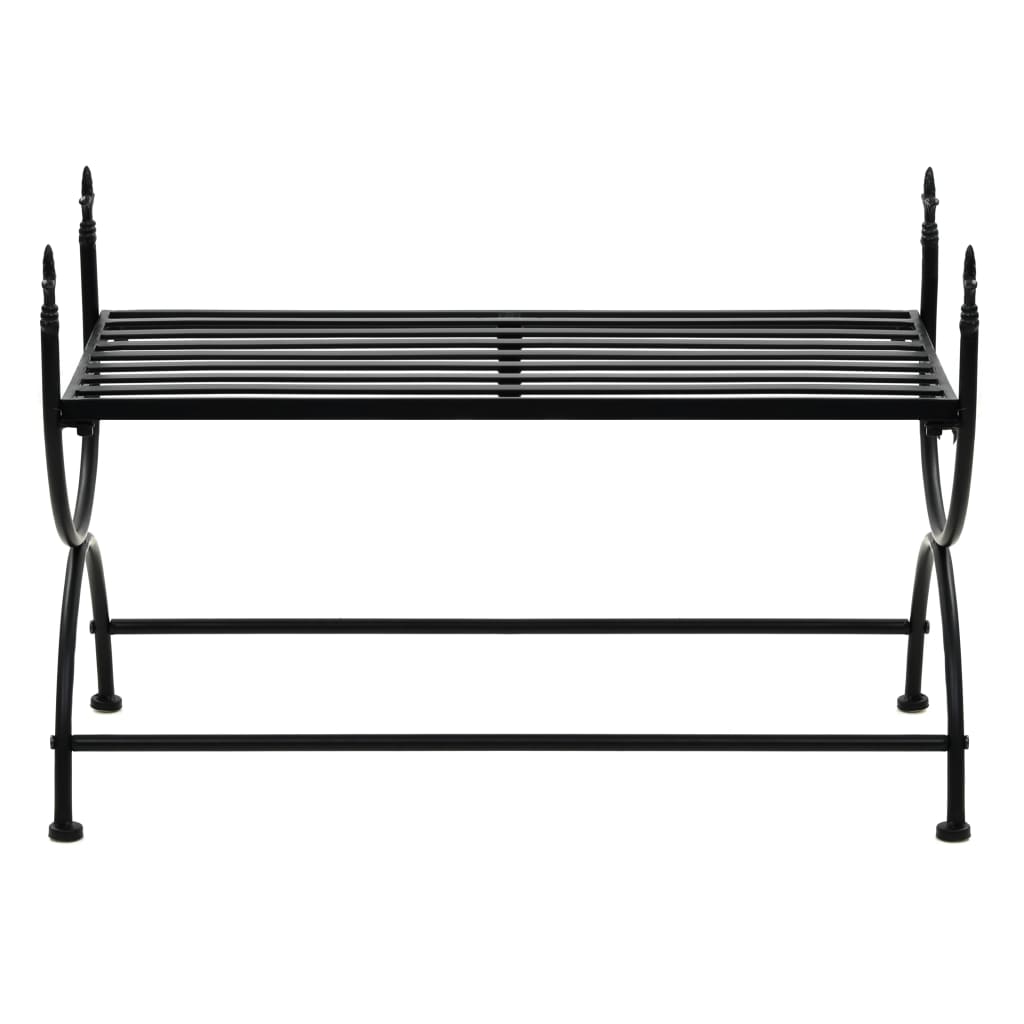 bench-vintage-style-metal-32-7-x16-5-x21-7-black At Willow and Wine USA!