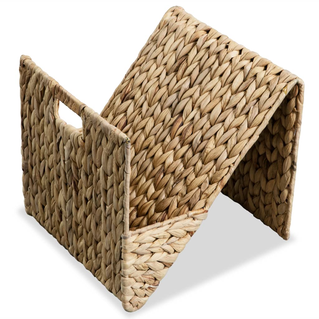 Magazine Holder 12.2"x12.2"x12.2" Water Hyacinth