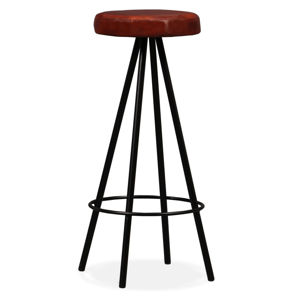 bar-stools-2-pcs-real-leather-2 At Willow and Wine USA!