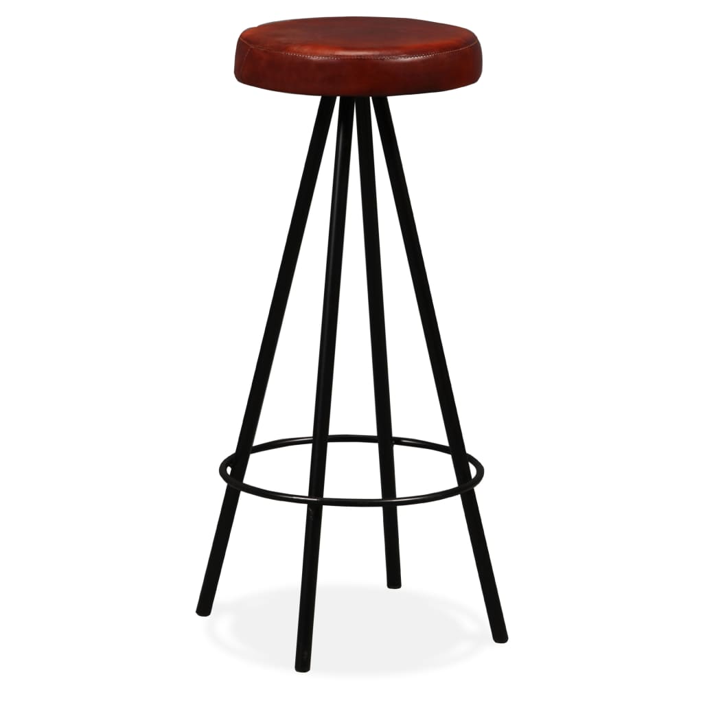 bar-stools-2-pcs-real-leather-2 At Willow and Wine USA!