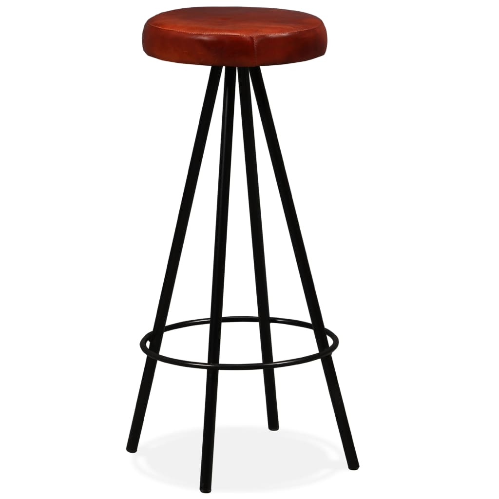 bar-stools-2-pcs-real-leather-2 At Willow and Wine USA!