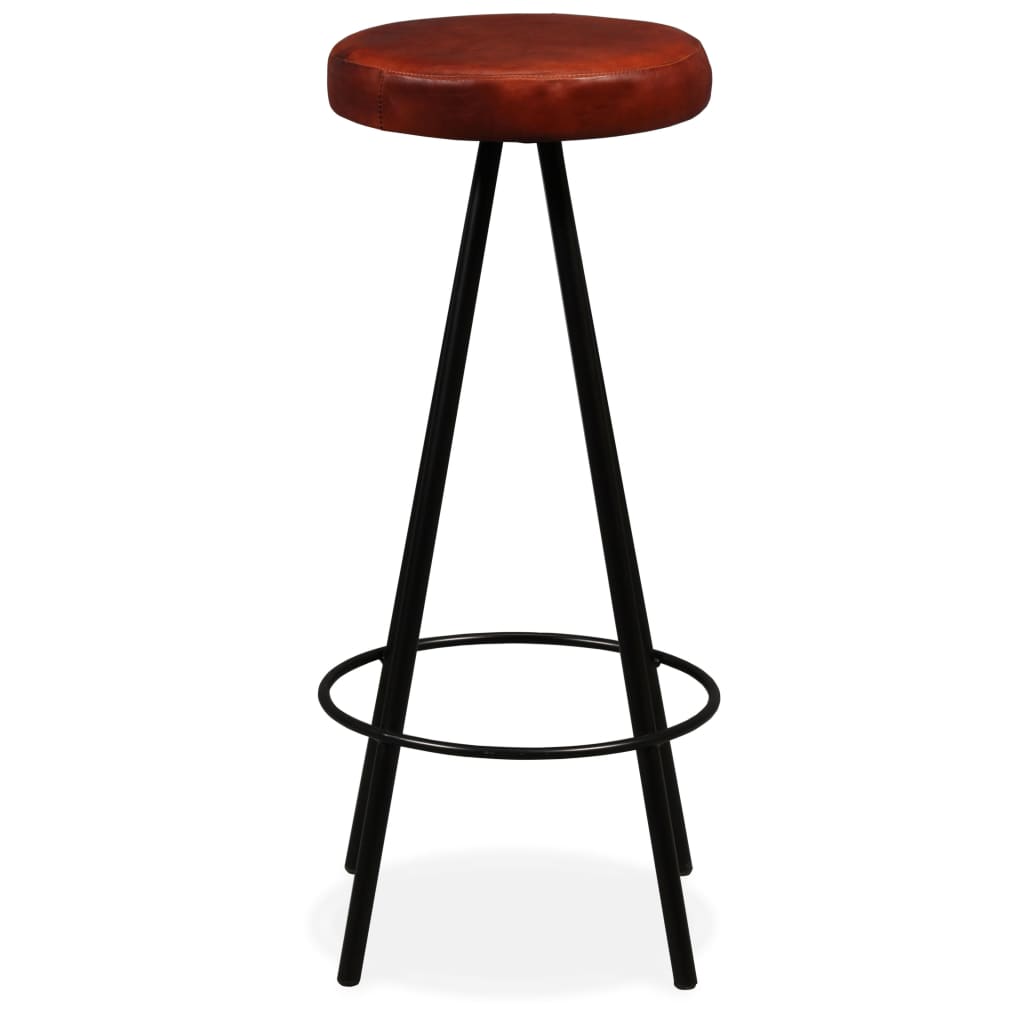 bar-stools-2-pcs-real-leather-2 At Willow and Wine USA!