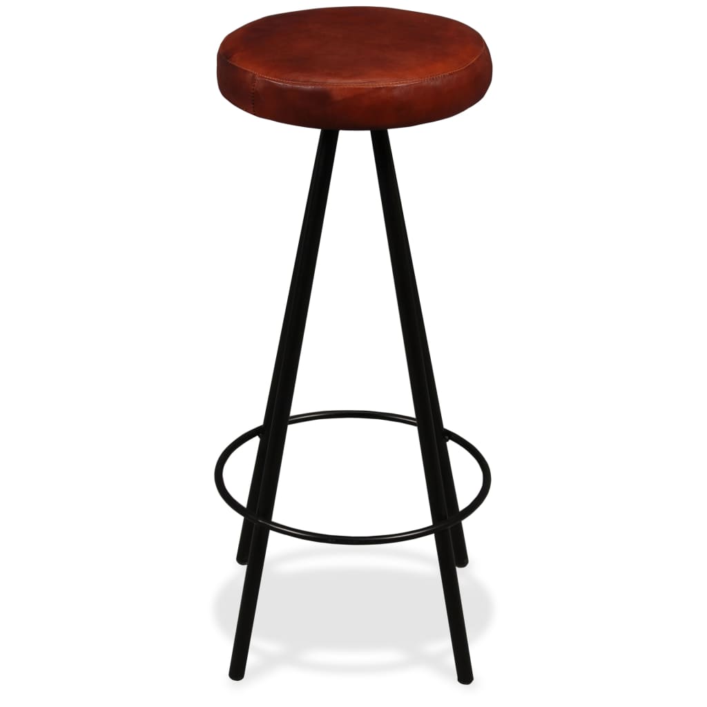 bar-stools-2-pcs-real-leather-2 At Willow and Wine USA!