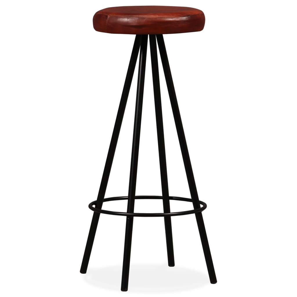 bar-stools-2-pcs-real-leather-2 At Willow and Wine USA!