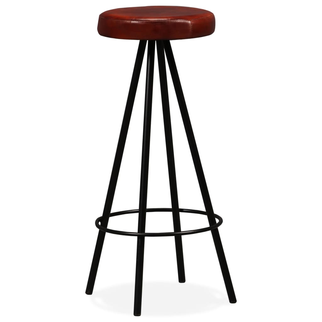 bar-stools-2-pcs-real-leather-2 At Willow and Wine USA!