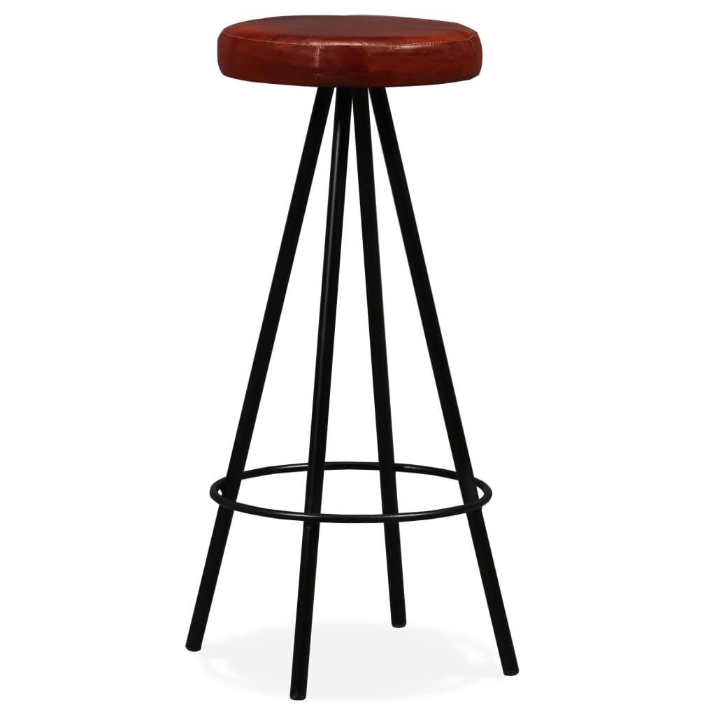 bar-stools-2-pcs-real-leather-2 At Willow and Wine USA!