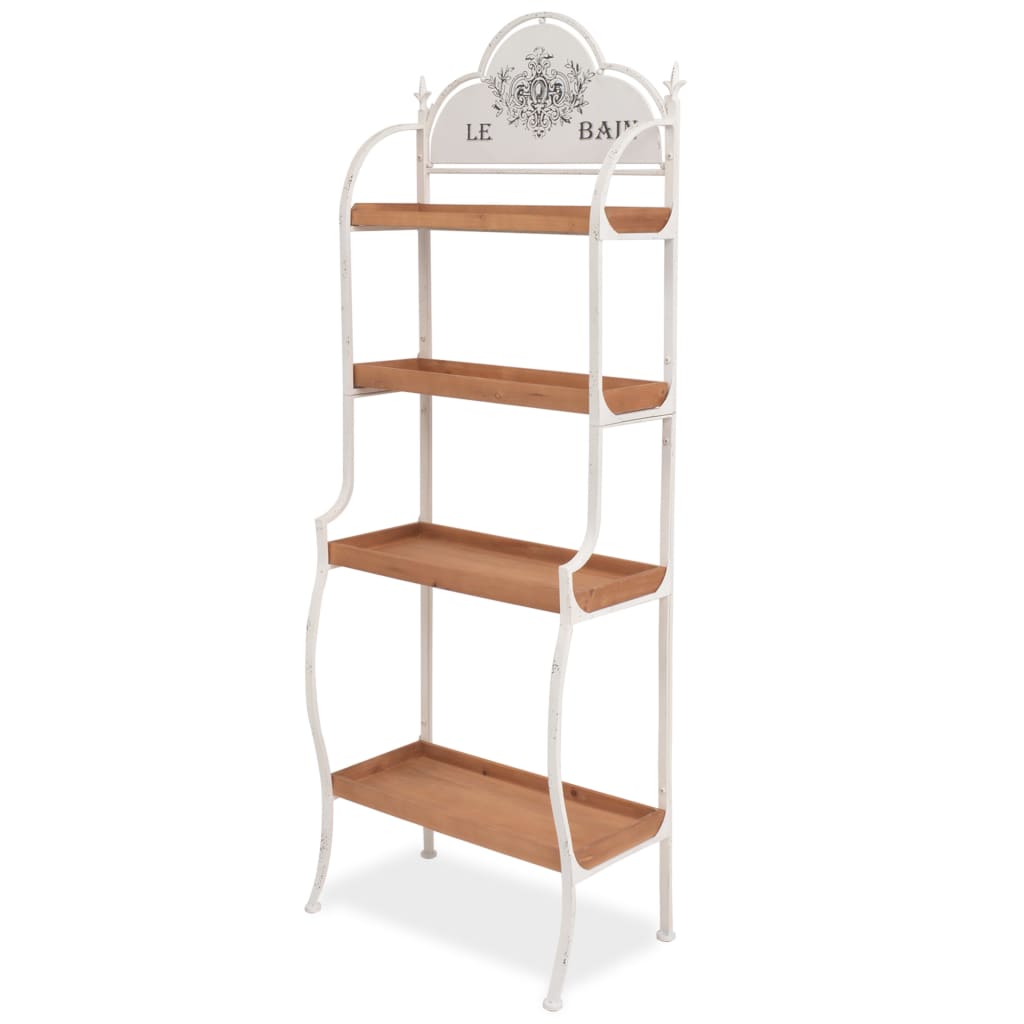 Freestanding Shelving Unit 23.2"x13.8"x66.1"