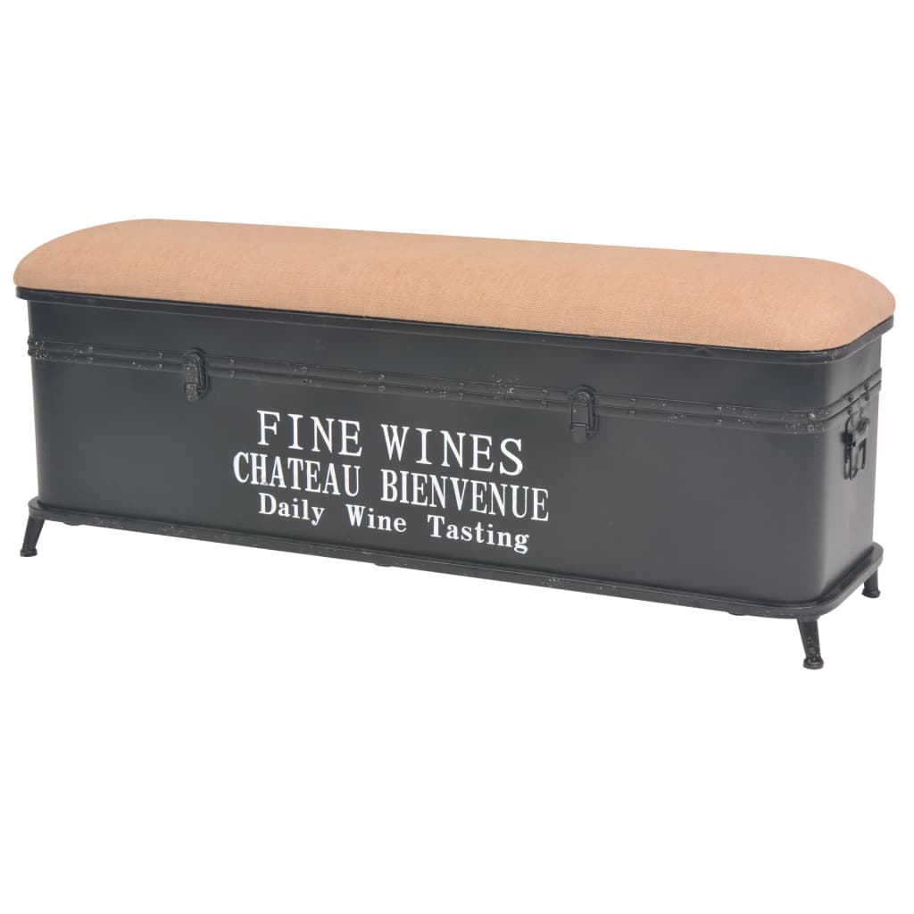 storage-bench-with-cushion-40-6-x11-8-x15-7 At Willow and Wine USA!