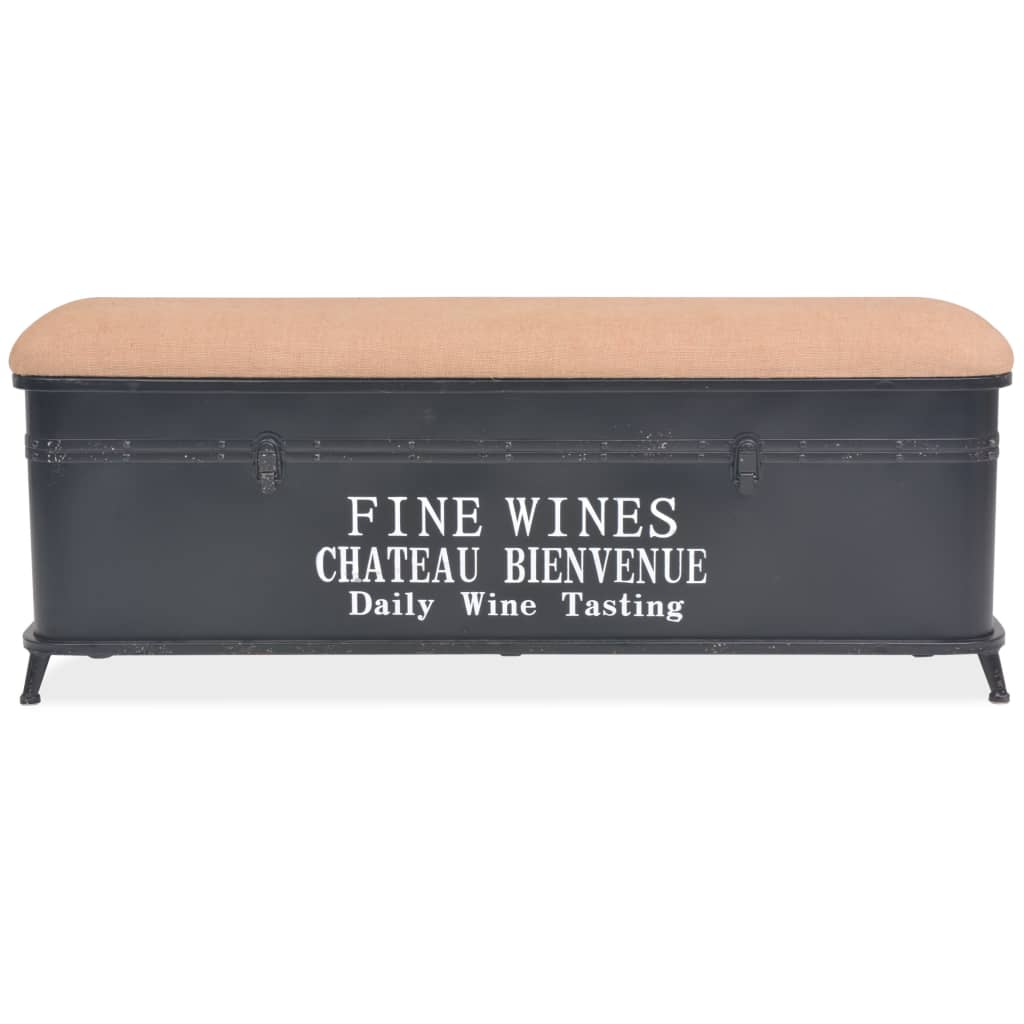 storage-bench-with-cushion-40-6-x11-8-x15-7 At Willow and Wine USA!