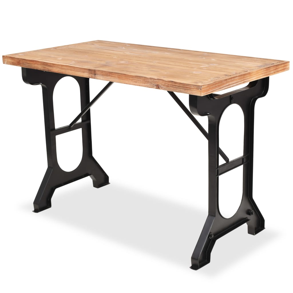 dining-table-solid-fir-wood-top-48-x25-6-x32-3 At Willow and Wine USA!