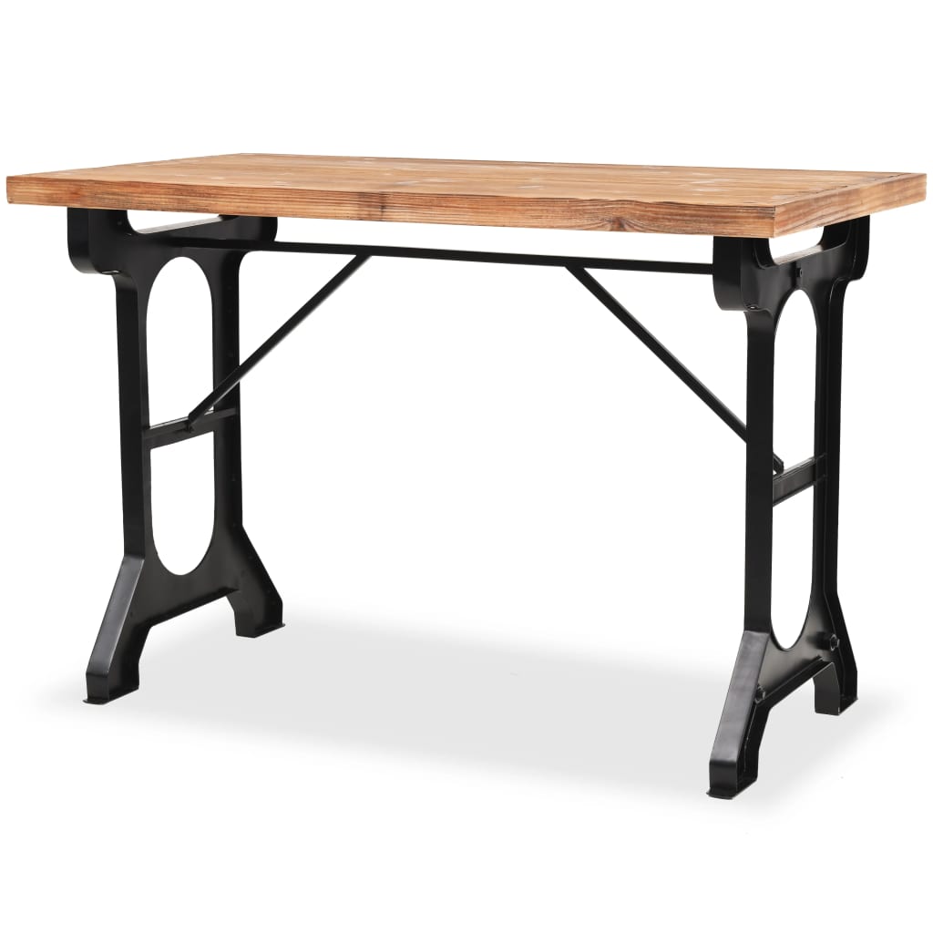 dining-table-solid-fir-wood-top-48-x25-6-x32-3 At Willow and Wine USA!