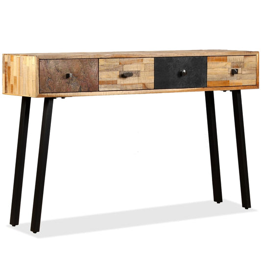 console-table-solid-reclaimed-teak-47-2-x11-8-x29-9 At Willow and Wine USA!