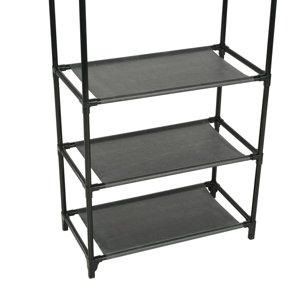 clothes-rack-steel-and-non-woven-fabric-21-7-x11-2-x68-9-black-813867 At Willow and Wine USA!