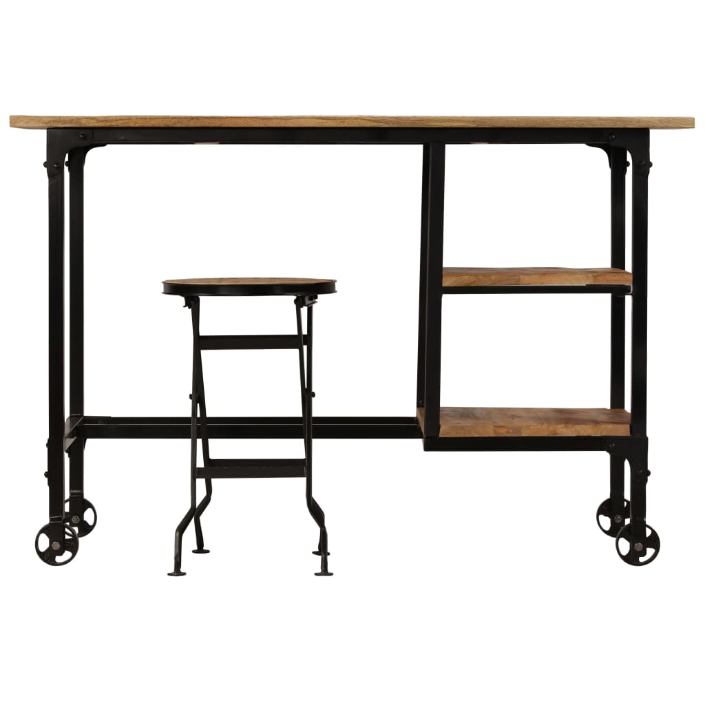 desk-with-folding-stool-solid-mango-wood-45-3-x19-7-x29-9 At Willow and Wine USA!