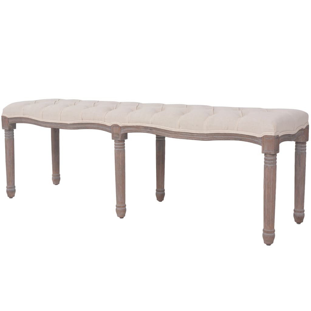 bench-linen-solid-wood-59-1-x-15-7-x-18-9-dark-gray At Willow and Wine USA!