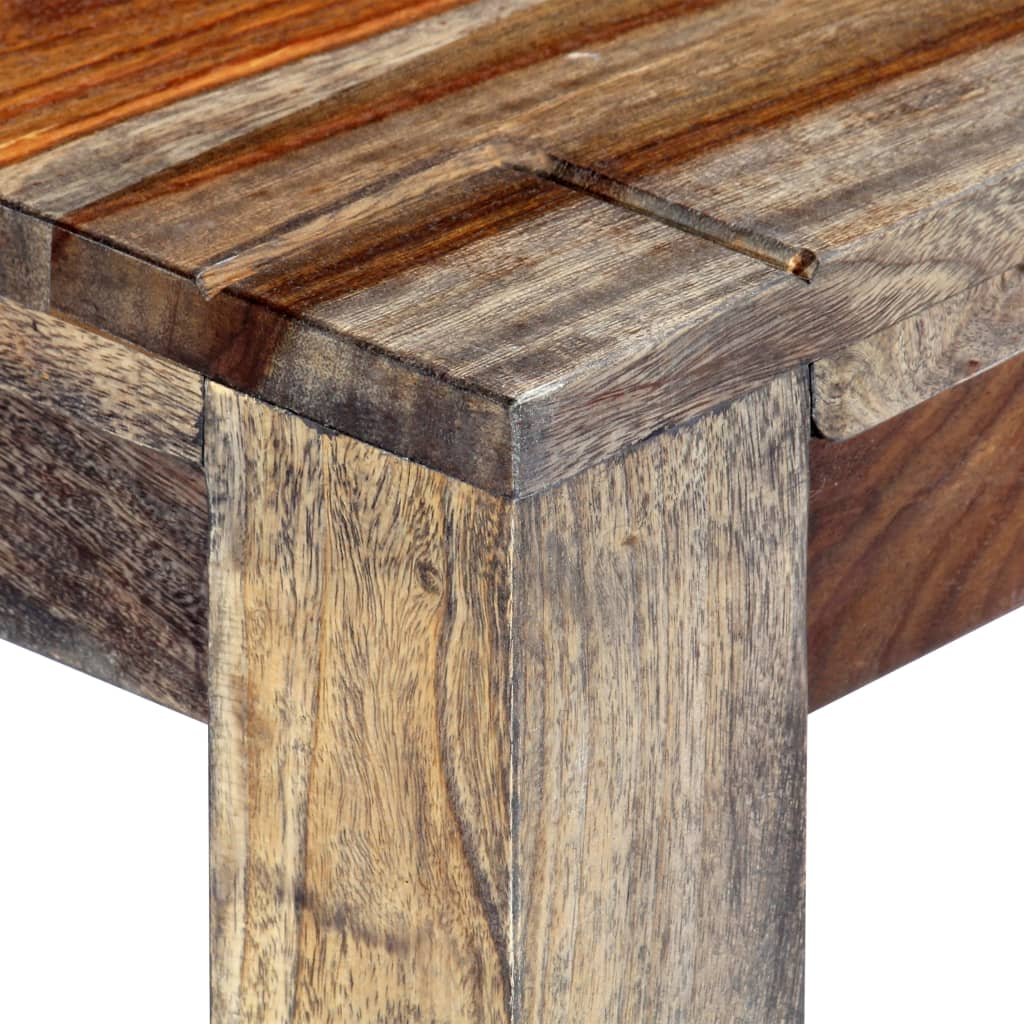 bench-63-gray-solid-sheesham-wood At Willow and Wine USA!