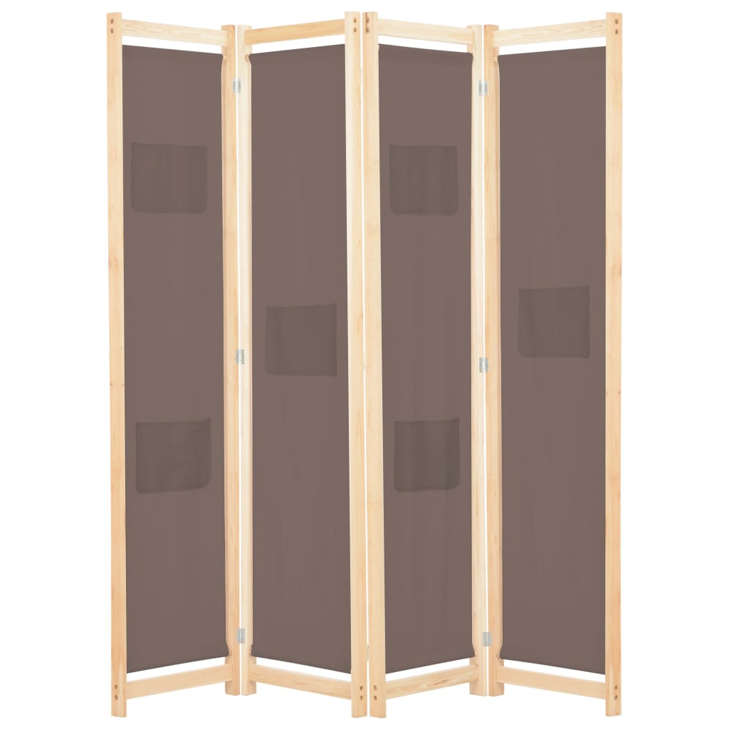 4-panel-room-divider-gray-62-9-x66-9-x1-6-fabric At Willow and Wine USA!