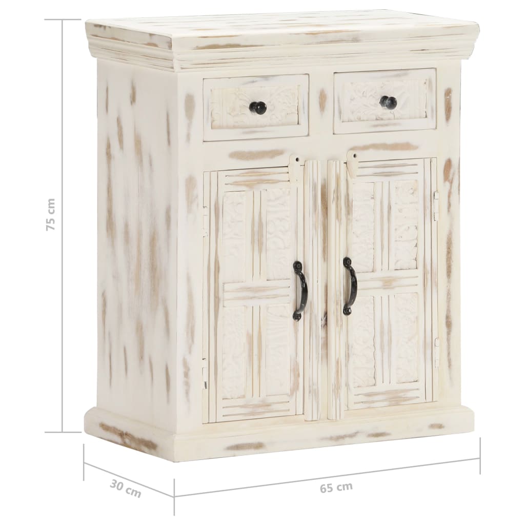 sideboard-white-25-6-x11-8-x29-5-solid-mango-wood-1 At Willow and Wine USA!