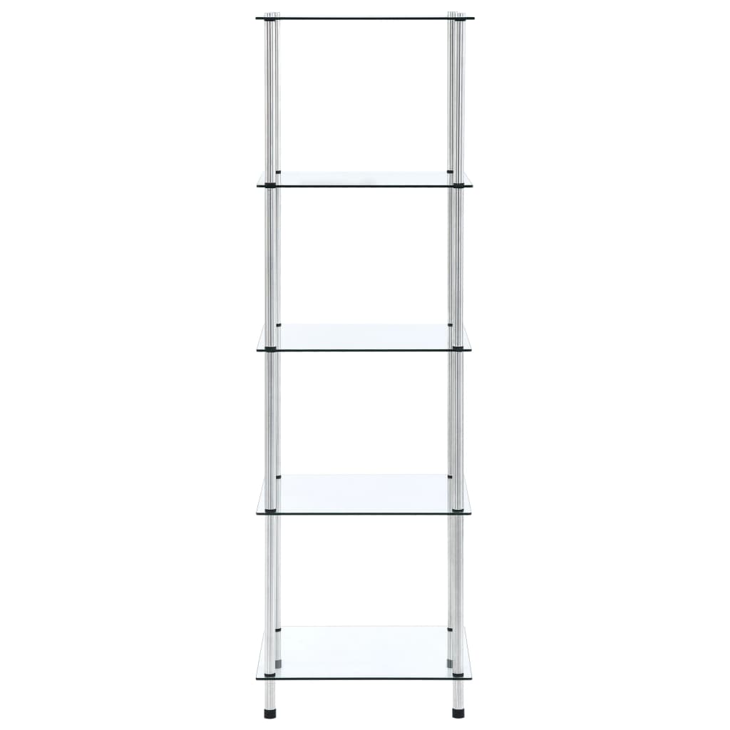 5-tier-shelf-transparent-15-7-x15-7-x51-2-tempered-glass At Willow and Wine USA!