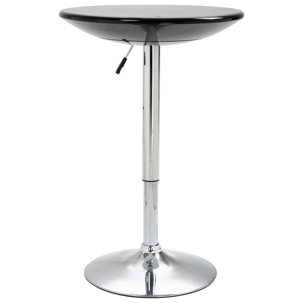 Bar Table Black Ø23.6" ABS