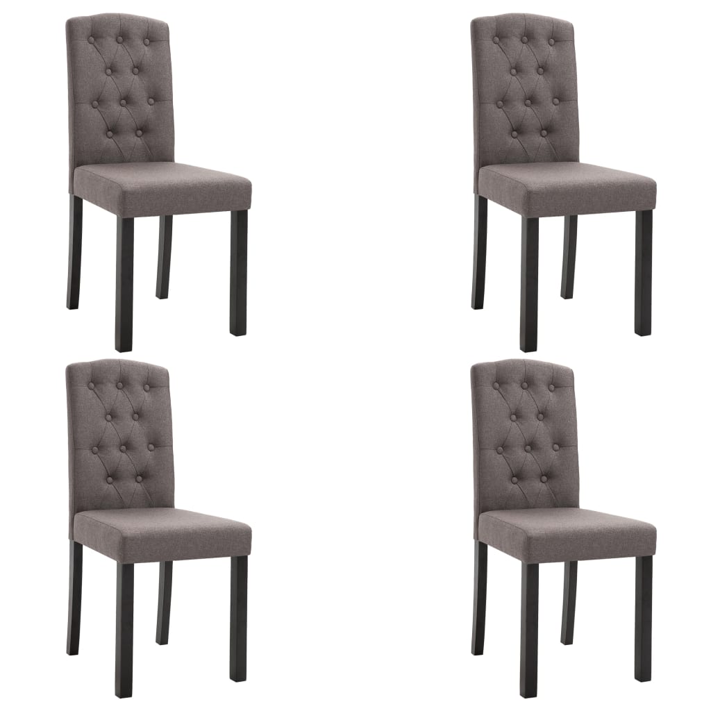 dining-chairs-4-pcs-taupe-fabric At Willow and Wine USA!