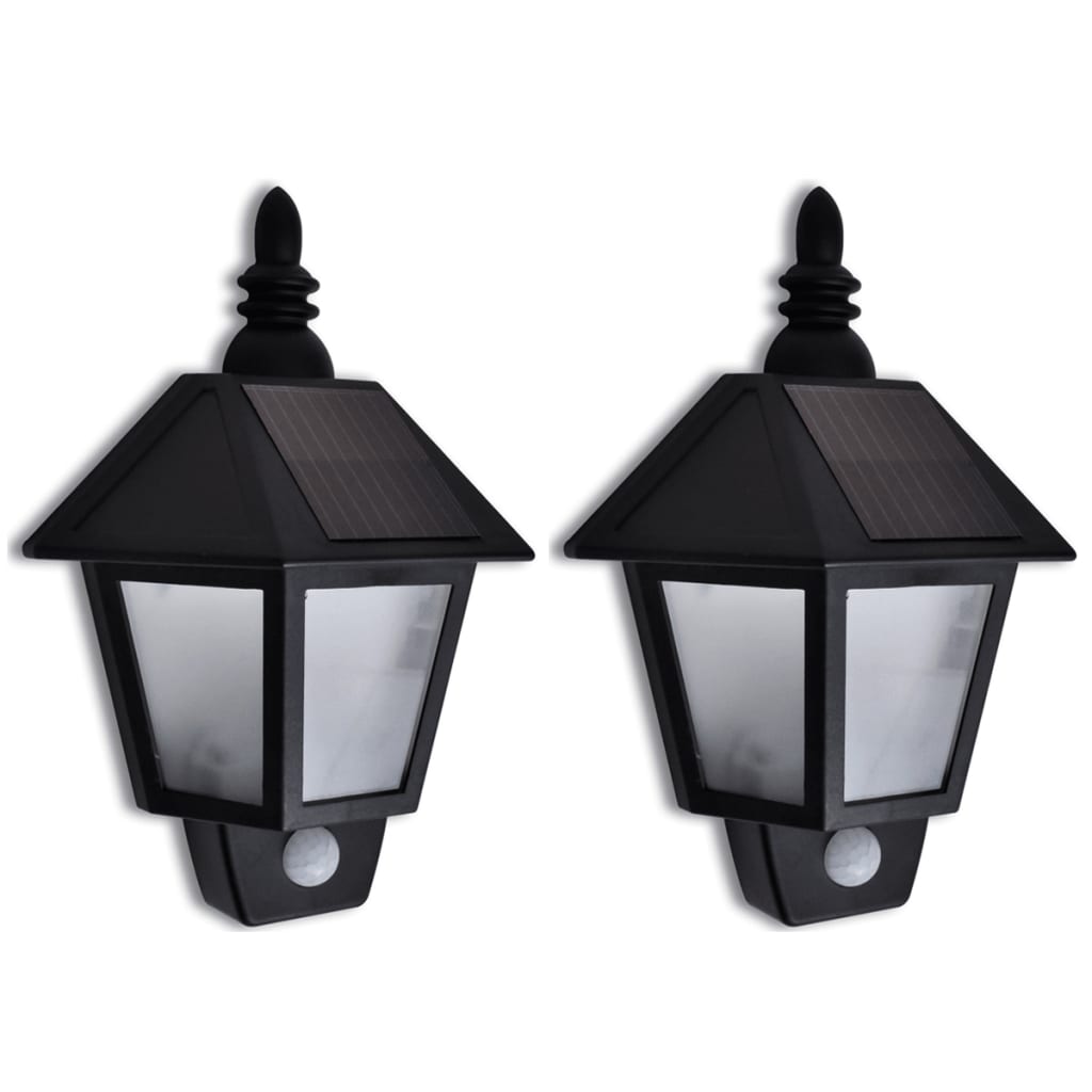 solar-wall-lamp-with-motion-sensor-2-pcs At Willow and Wine USA!