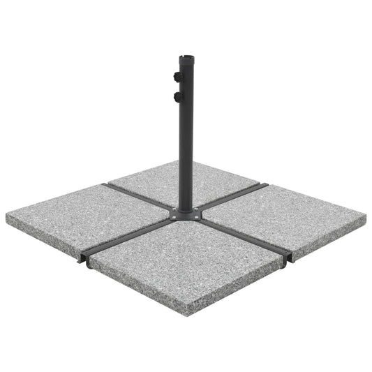 umbrella-weight-plates-4-pcs-gray-granite-square-220-5-lb At Willow and Wine USA!