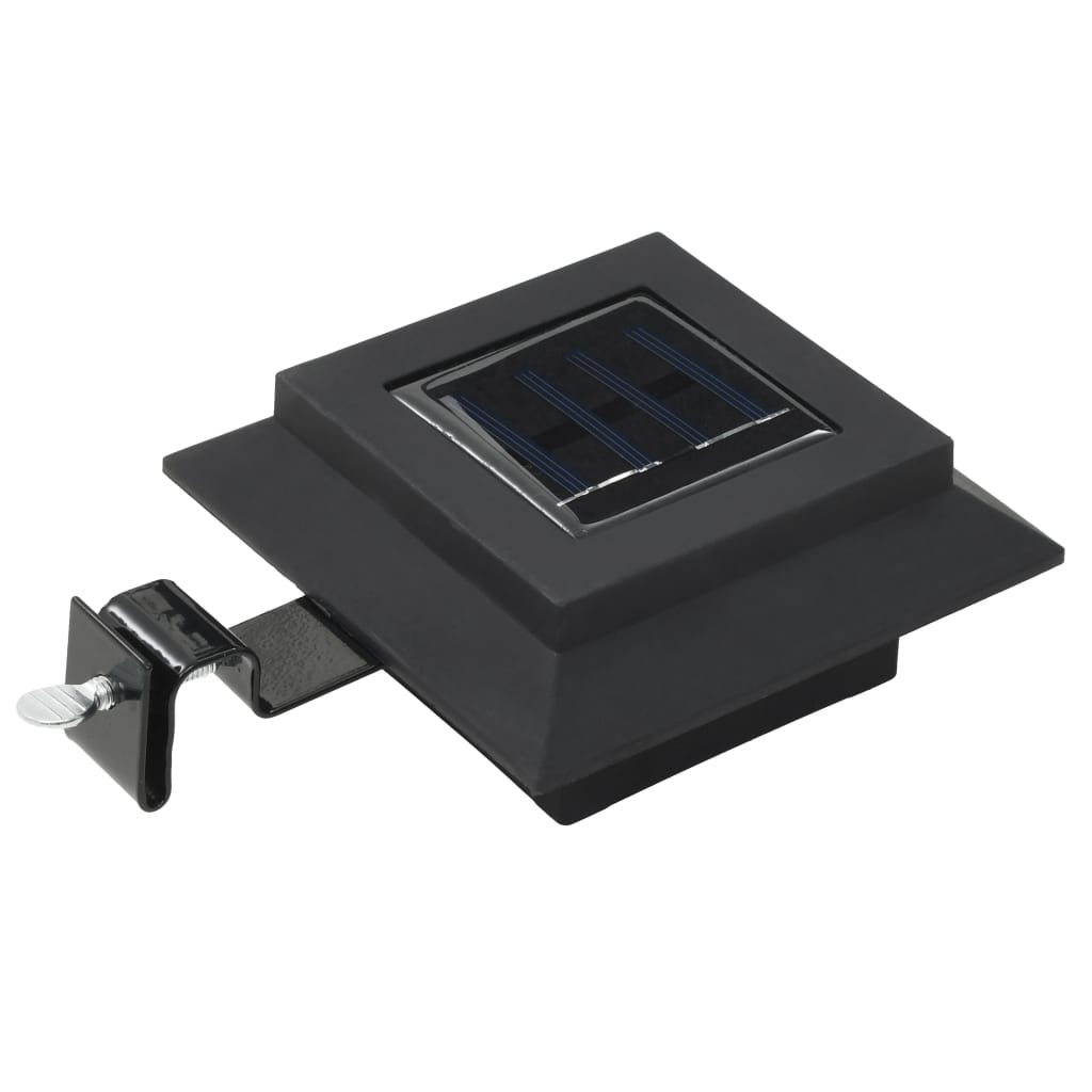 outdoor-solar-lamps-12-pcs-led-square-4-7-black At Willow and Wine USA!