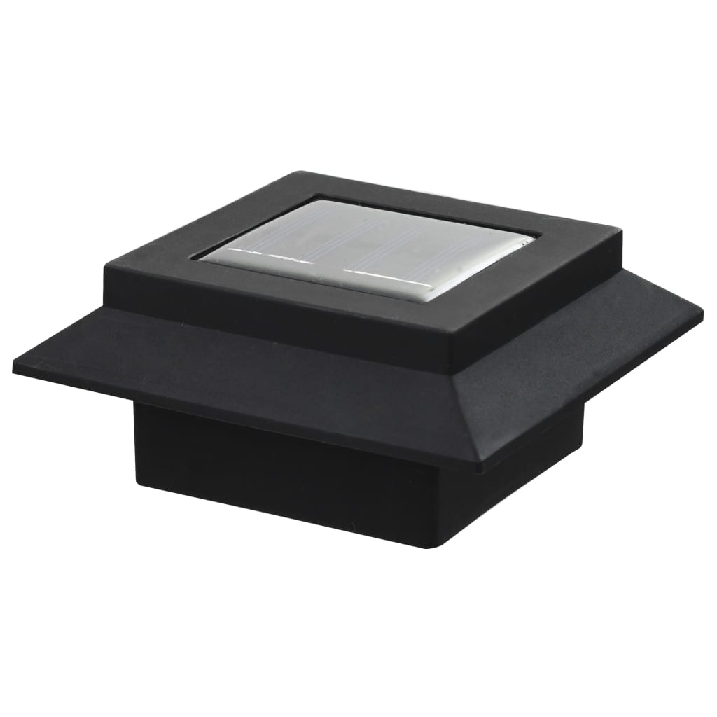 outdoor-solar-lamps-12-pcs-led-square-4-7-black At Willow and Wine USA!