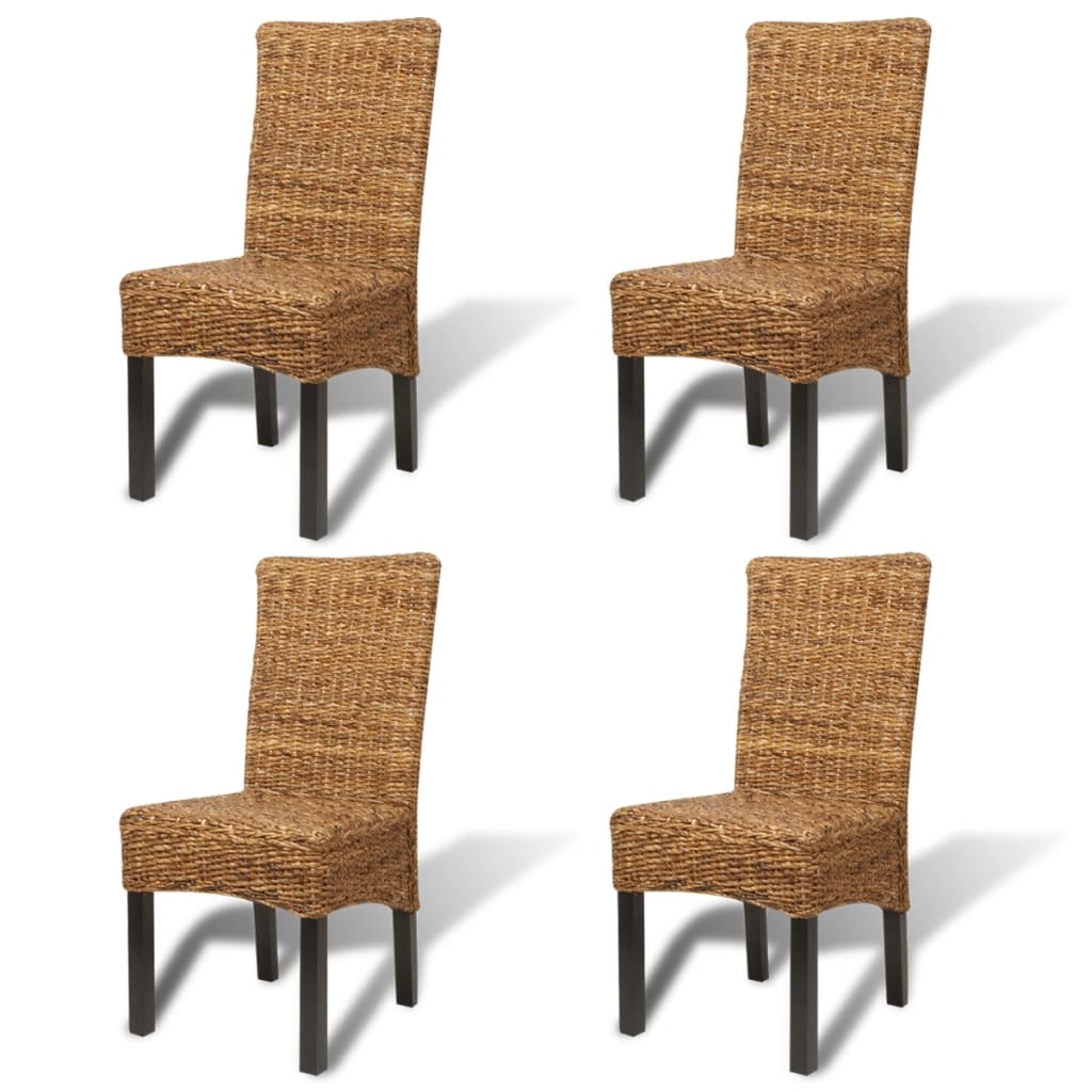 dining-chairs-4-pcs-abaca-and-solid-mango-wood At Willow and Wine USA!