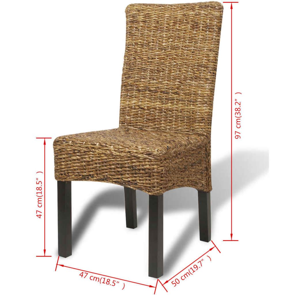 dining-chairs-4-pcs-abaca-and-solid-mango-wood At Willow and Wine USA!