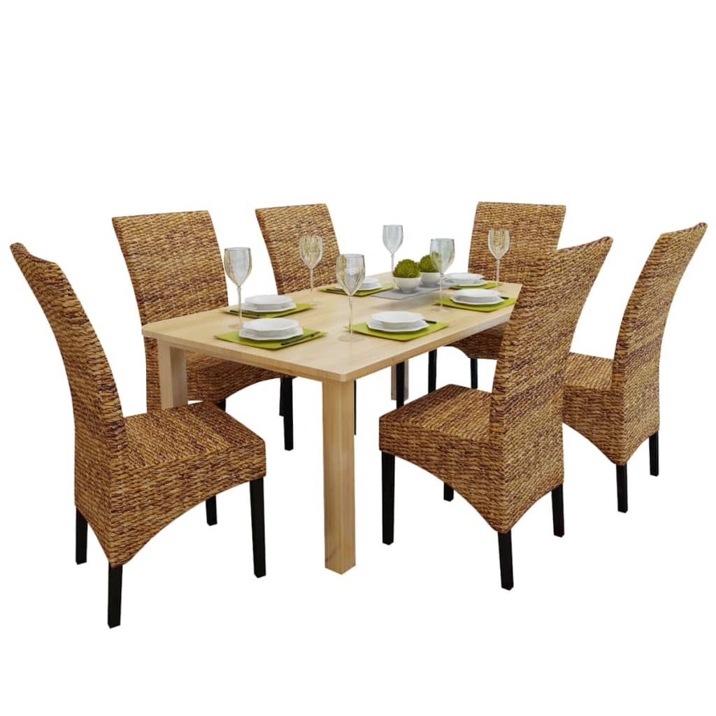 dining-chairs-4-pcs-abaca-and-solid-mango-wood At Willow and Wine USA!