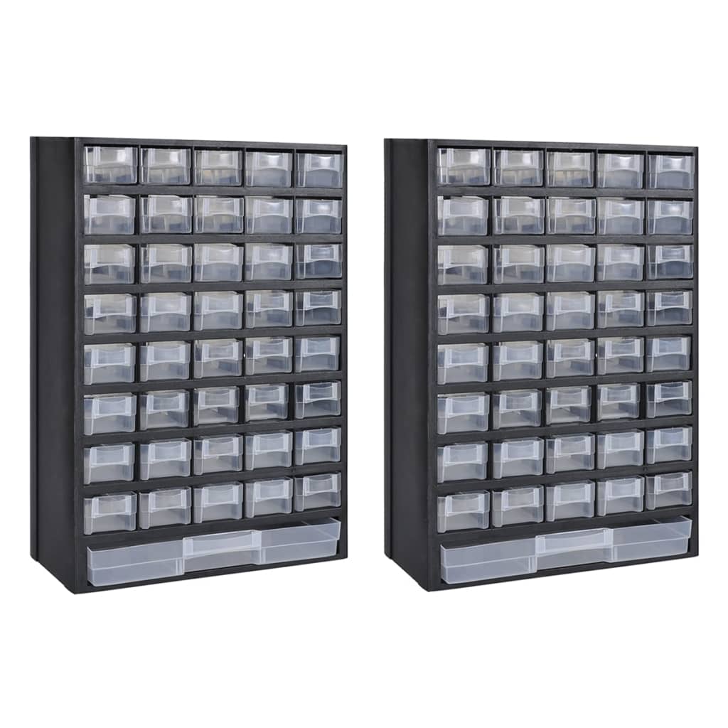 41-drawer-storage-cabinet-tool-box-2-pcs-plastic At Willow and Wine USA!