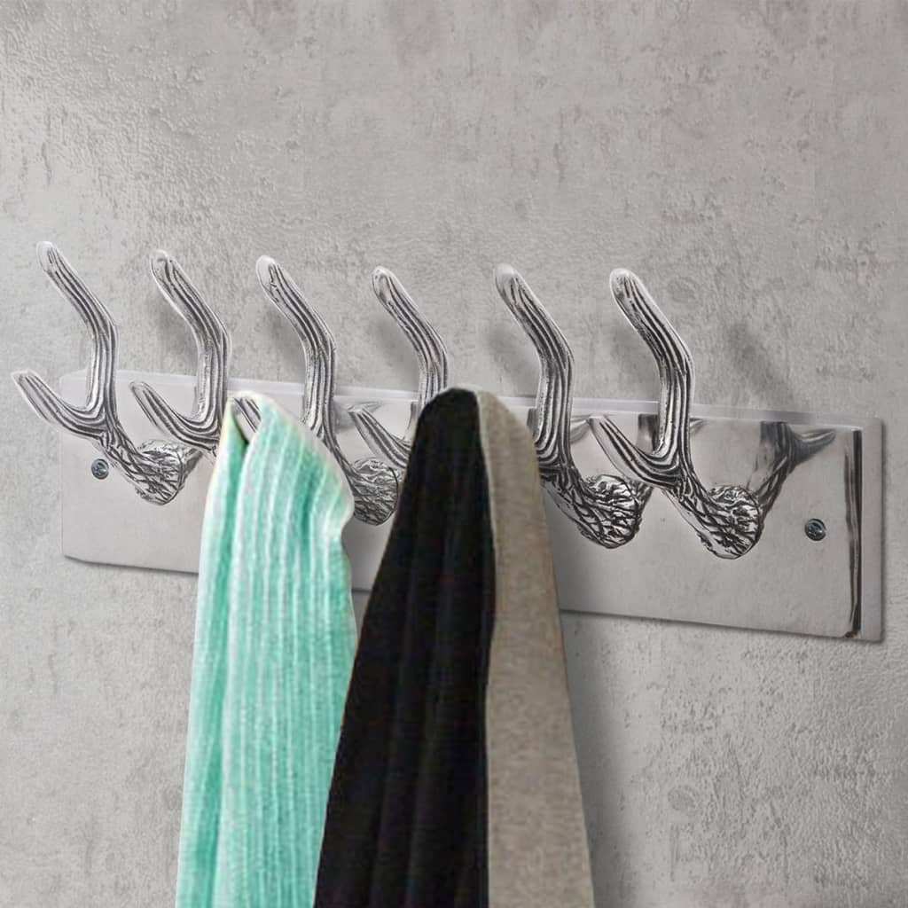 aluminum-wardrobe-hook-coat-rack-hat-tie-hanger-silver At Willow and Wine USA!