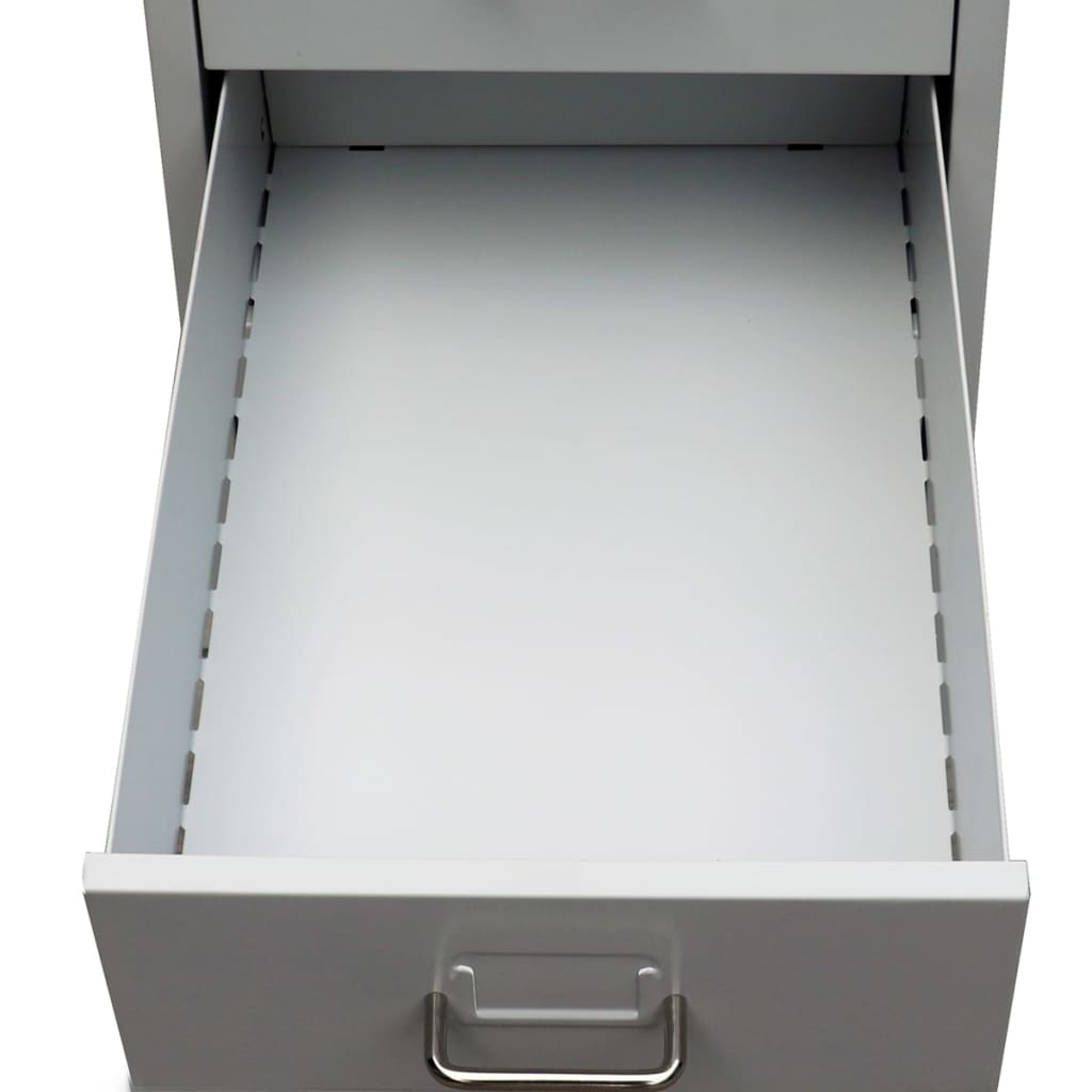 file-cabinet-with-5-drawers-gray-27-steel At Willow and Wine USA!