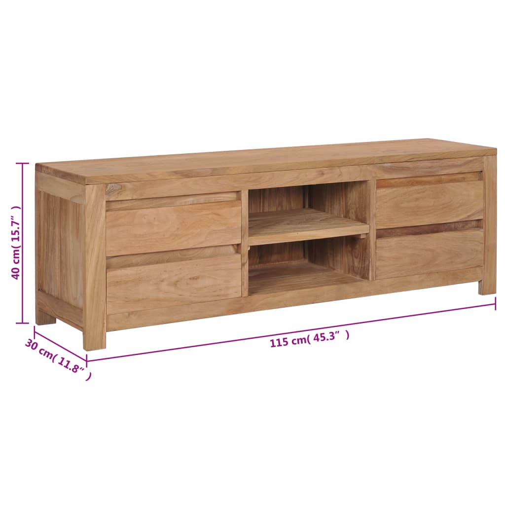 tv-stand-45-3-x11-8-x15-7-solid-wood-teak At Willow and Wine USA!