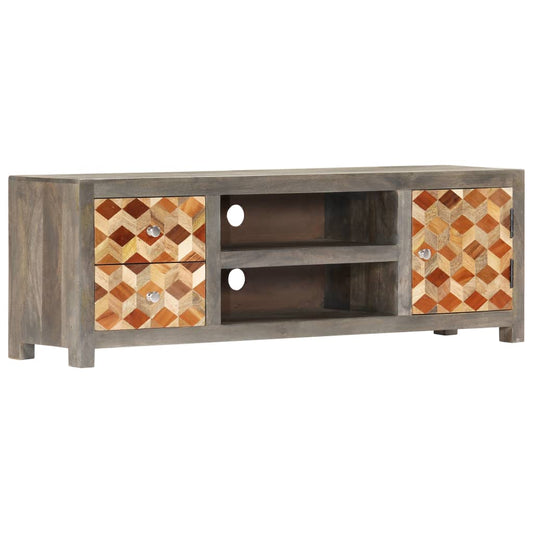 tv-stand-gray-47-2-x11-8-x15-7-solid-wood-mango At Willow and Wine USA!