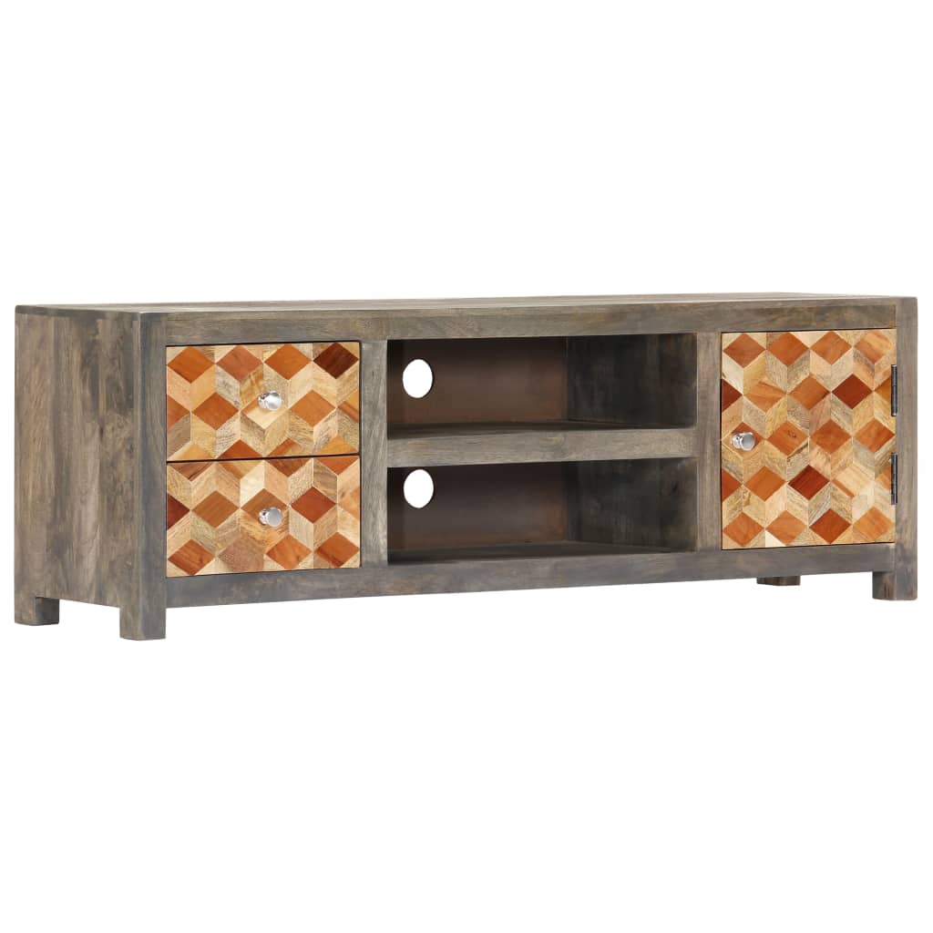 tv-stand-gray-47-2-x11-8-x15-7-solid-wood-mango At Willow and Wine USA!