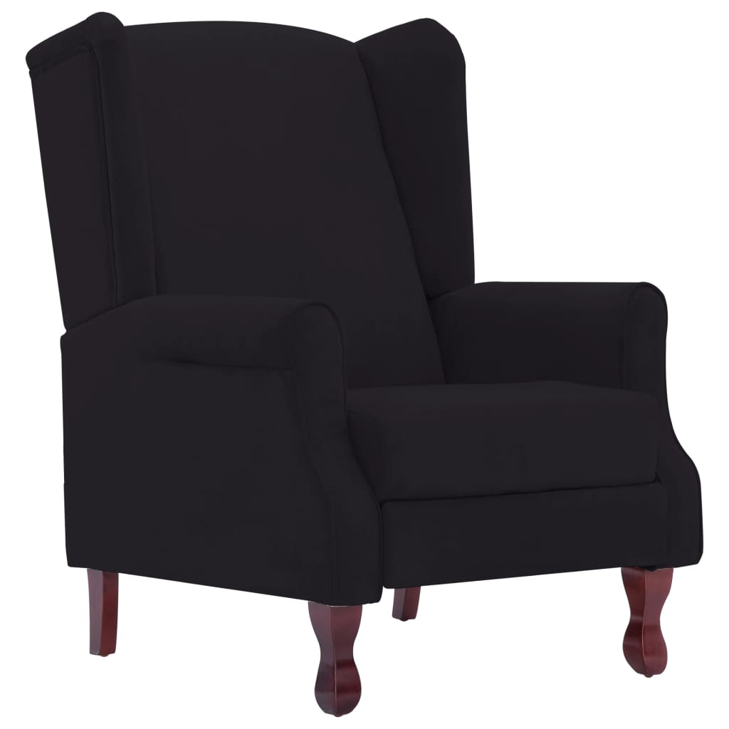 Recliner Black Fabric