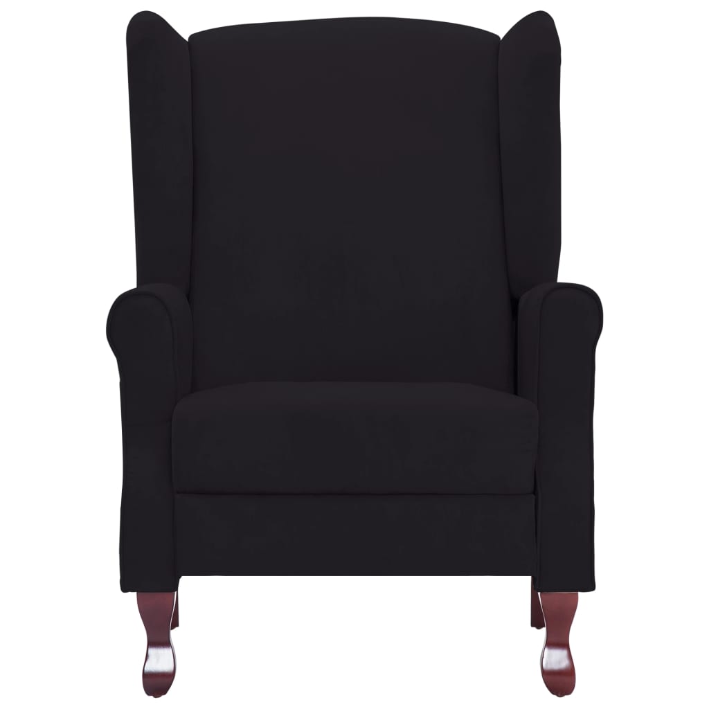 Recliner Black Fabric