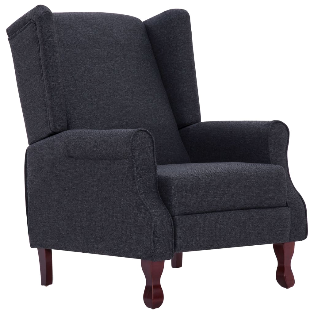 Recliner Dark Gray Fabric