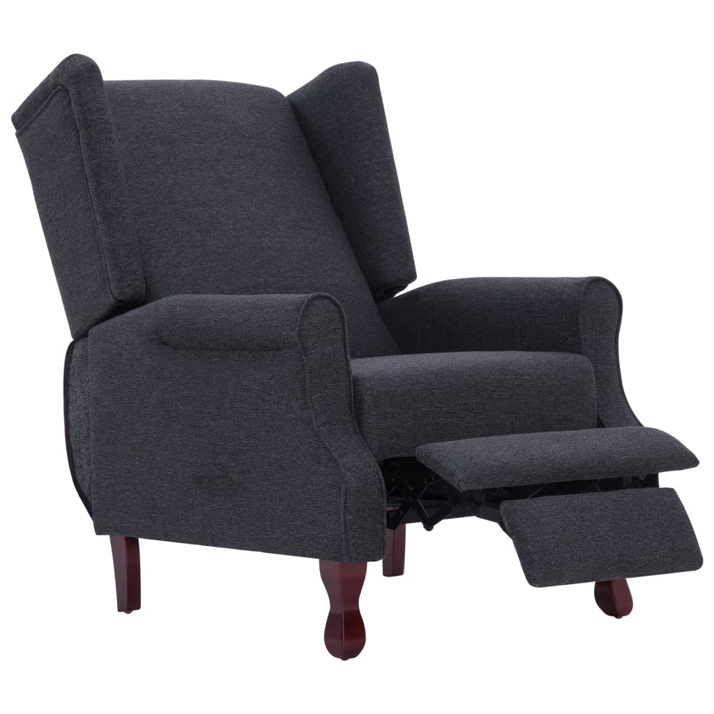 Recliner Dark Gray Fabric